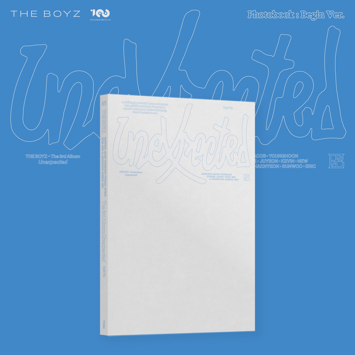 THE BOYZ The 3rd Album 'Unexpected' (Photobook : Begin Ver.)