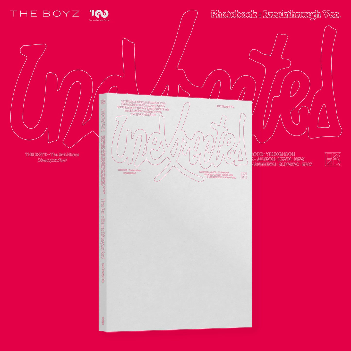 THE BOYZ The 3rd Album 'Unexpected' (Photobook : Breakthrough Ver.)