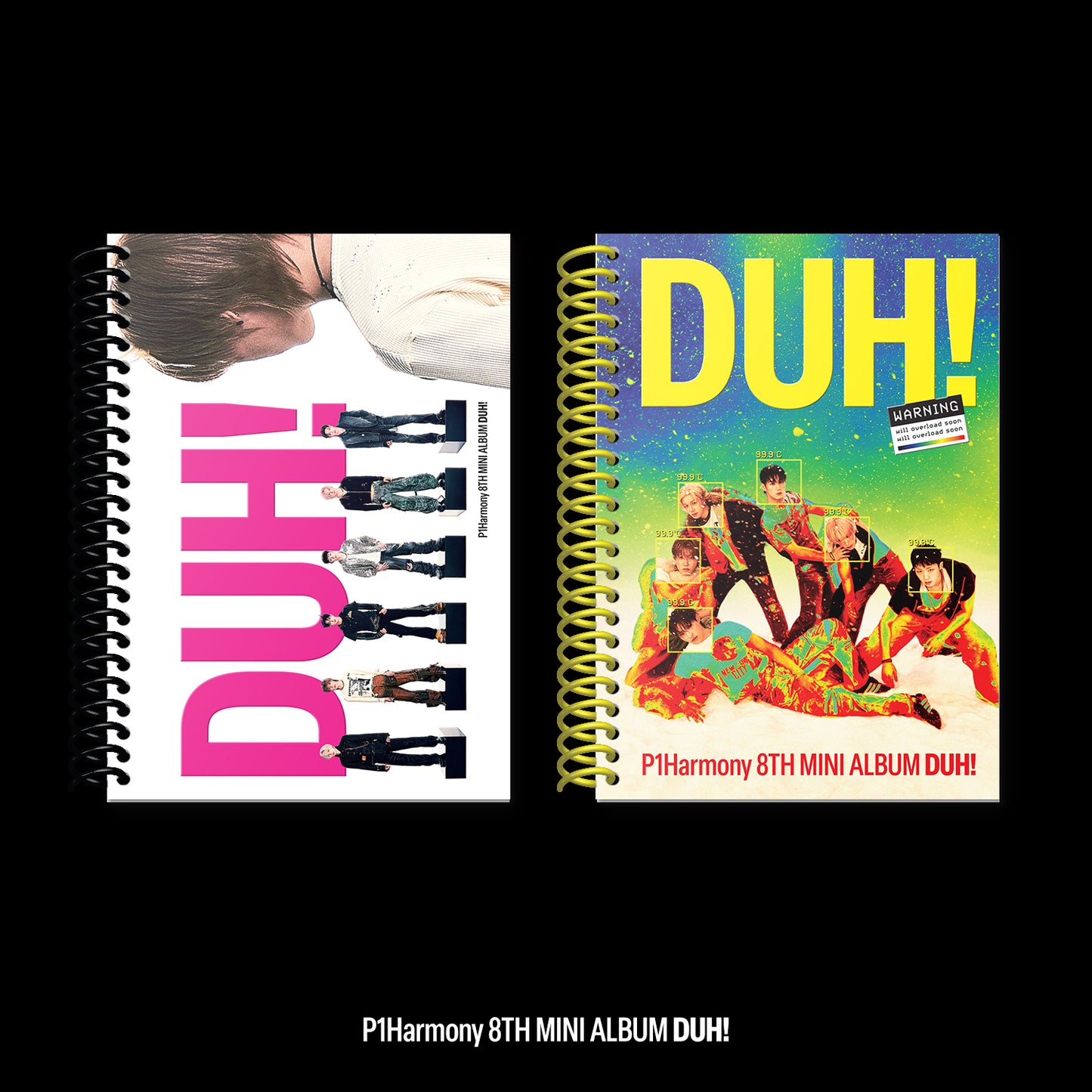P1Harmony 8th Mini Album /DUH!(CD) (2種セット)