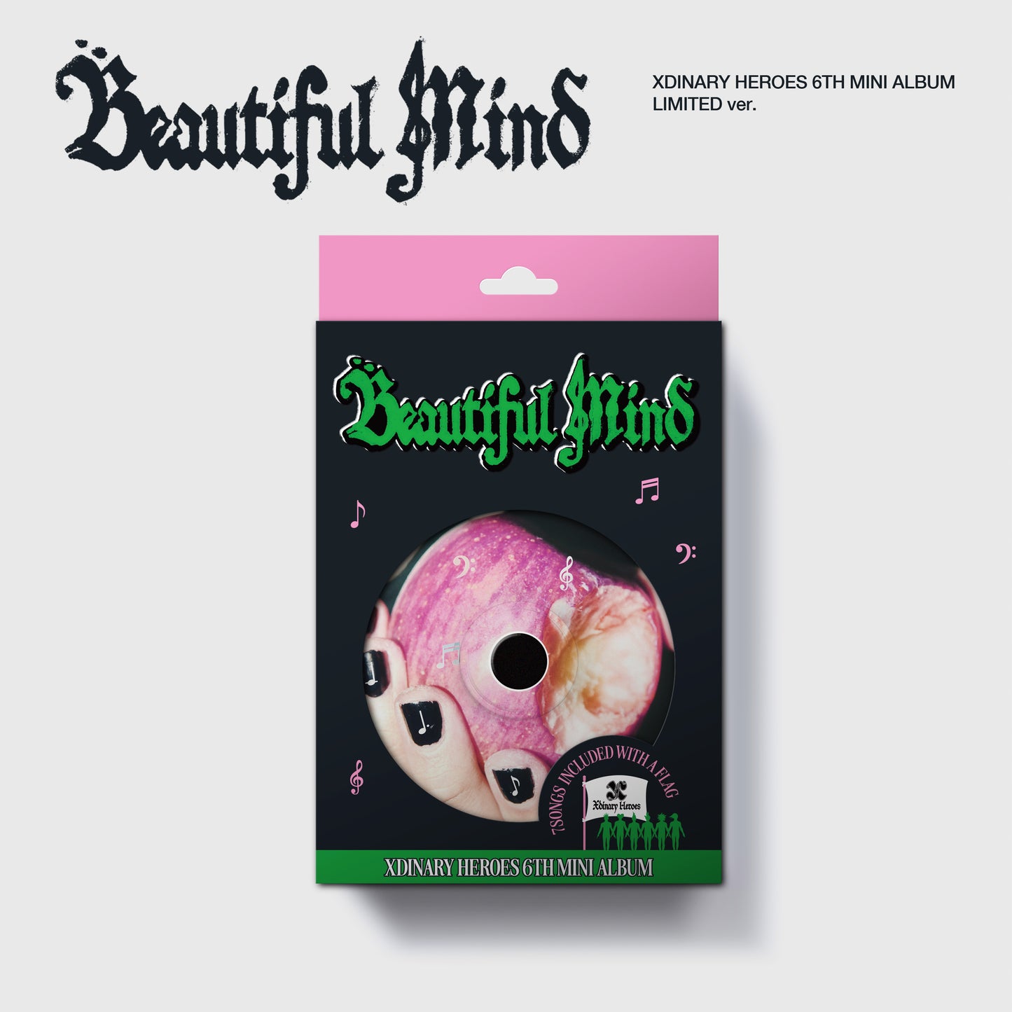 Xdinary Heroes 6th Mini Album Beautiful Mind (Limited ver.)