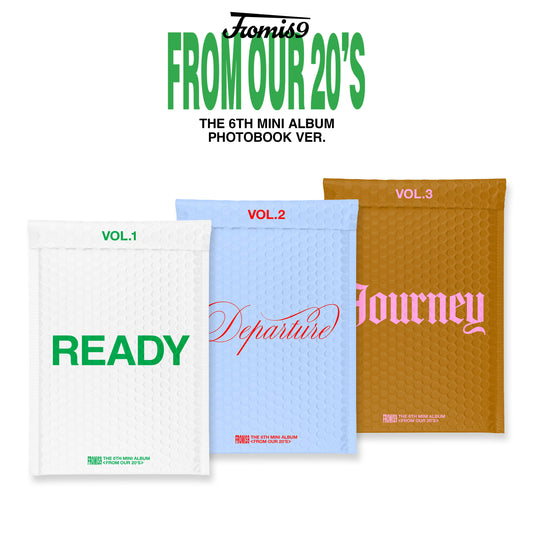 [予約販売] fromis_9 The 6th mini album 'From Our 20’s' [Photobook Ver.] (ランダム)