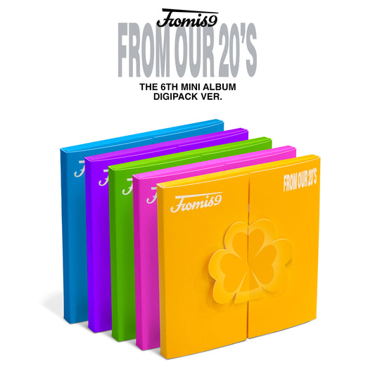 [予約販売] fromis_9 The 6th mini album 'From Our 20’s' [Digipack Ver.] (ランダム)