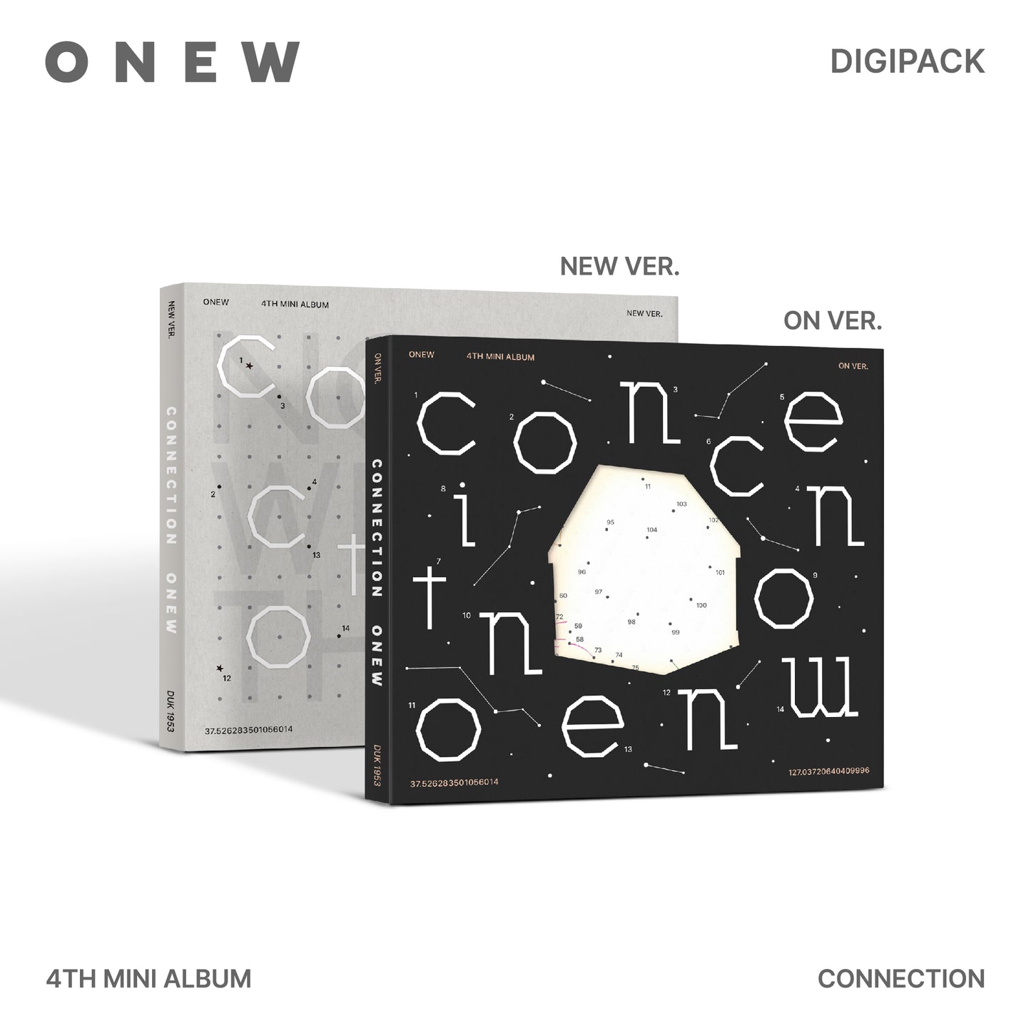 ONEW 4th EP CONNECTION (Digipack Ver.)(Random)