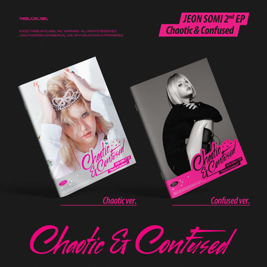 [予約販売] JEON SOMI 2nd EP ALBUM [Chaotic & Confused] (2種セット)