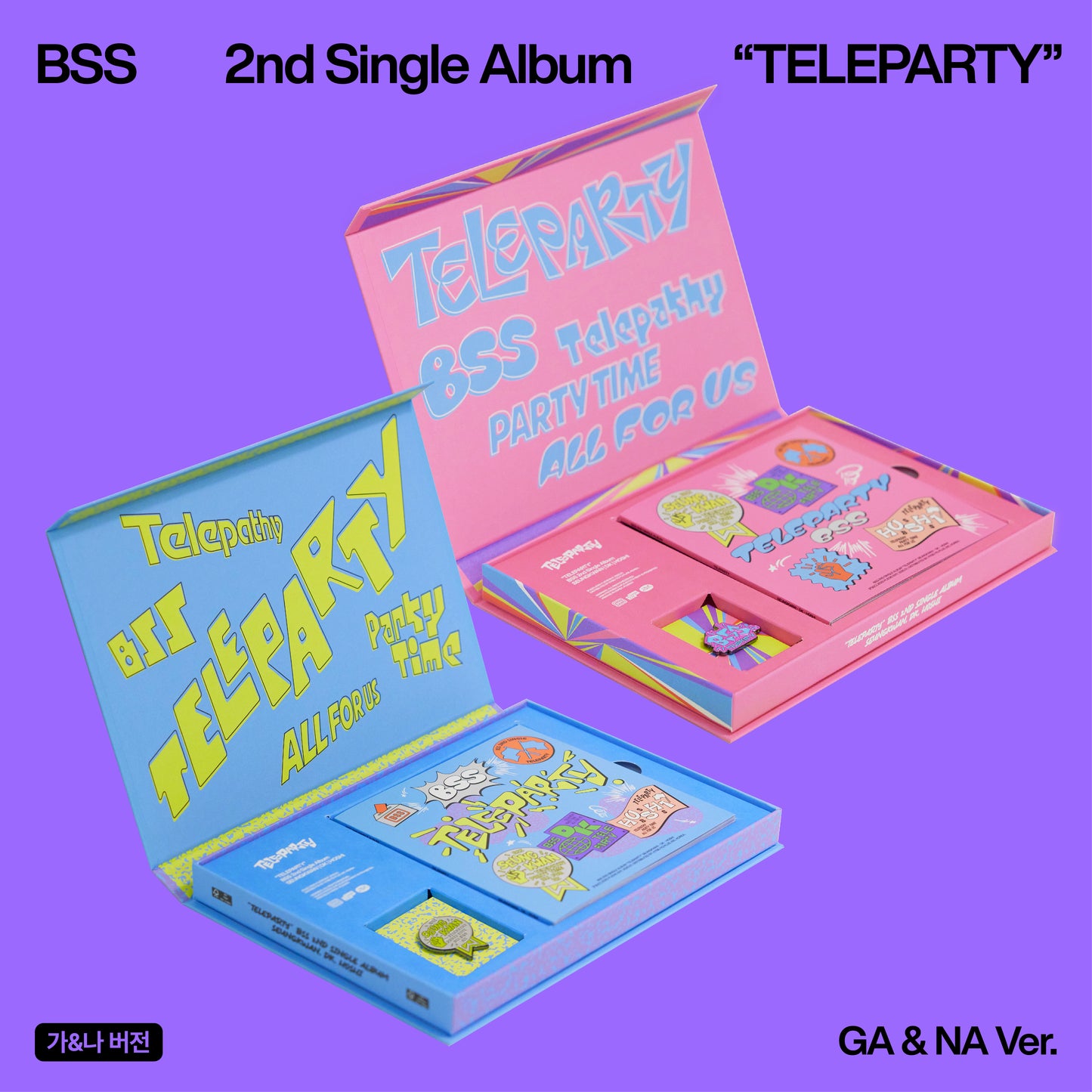 [Weverse Shop 特典] BSS 2nd Single Album 'TELEPARTY' (SET)