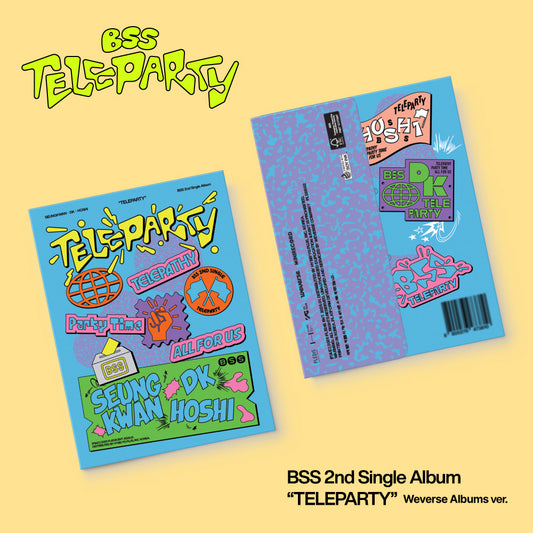 [Weverse Shop 特典] BSS 2nd Single ‘TELEPARTY’ Weverse Albums ver.