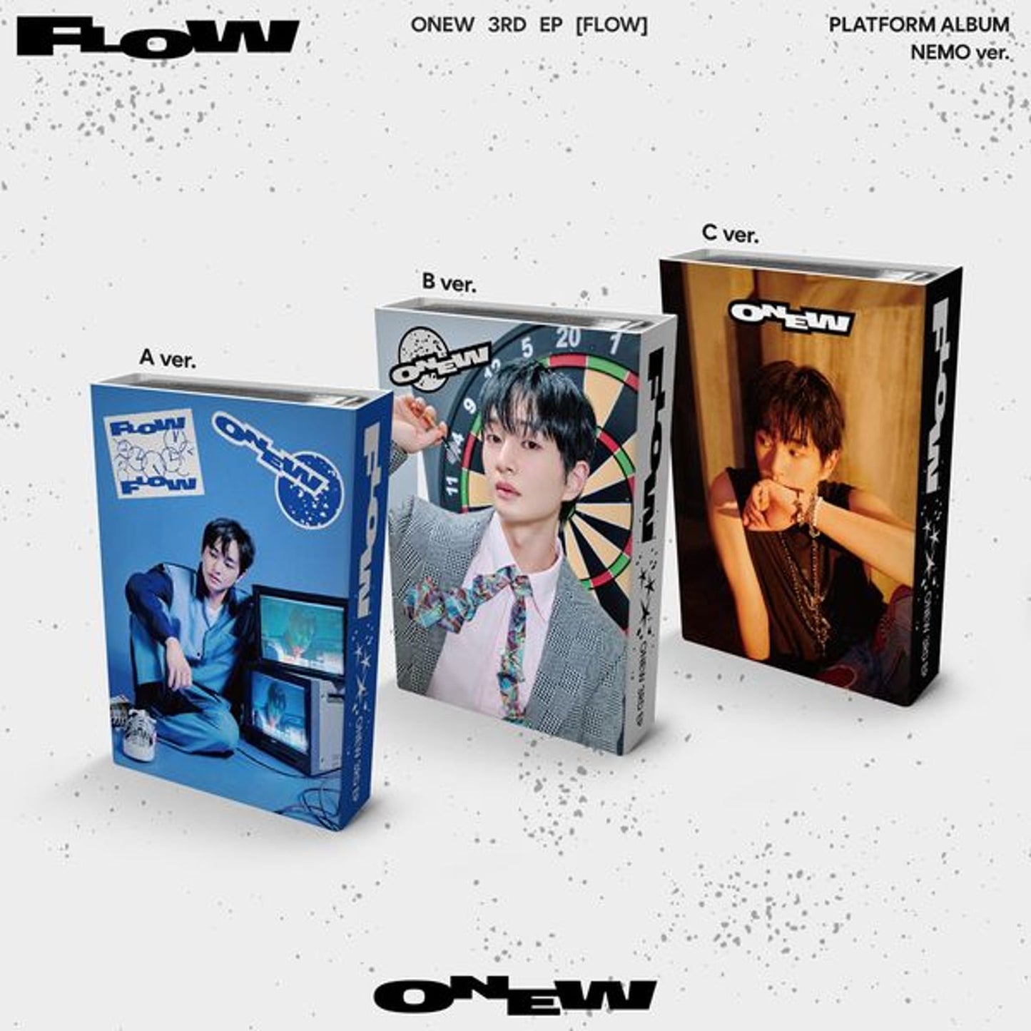 ONEW 3rd Mini Album FLOW(NEMO Ver.) (Random)