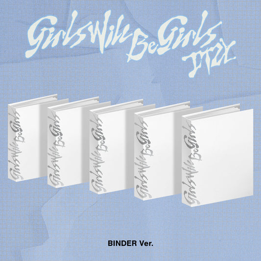 [予約販売] ITZY [Girls Will Be Girls] Binder Ver. (5種セット)