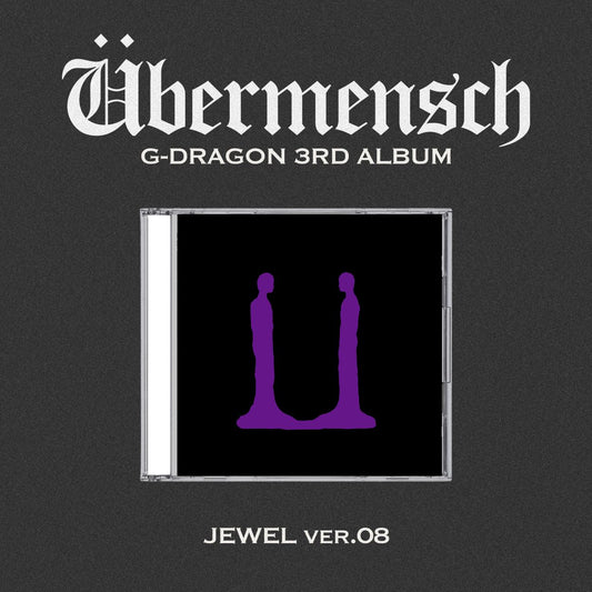 G-DRAGON 3RD ALBUM [Übermensch] JEWEL ver.8