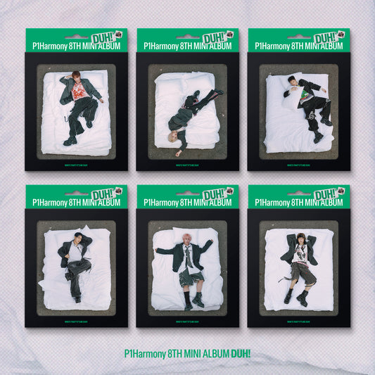 P1Harmony 8th Mini Album H Ver./DUH! Compact Ver.(CD) (6種セット)
