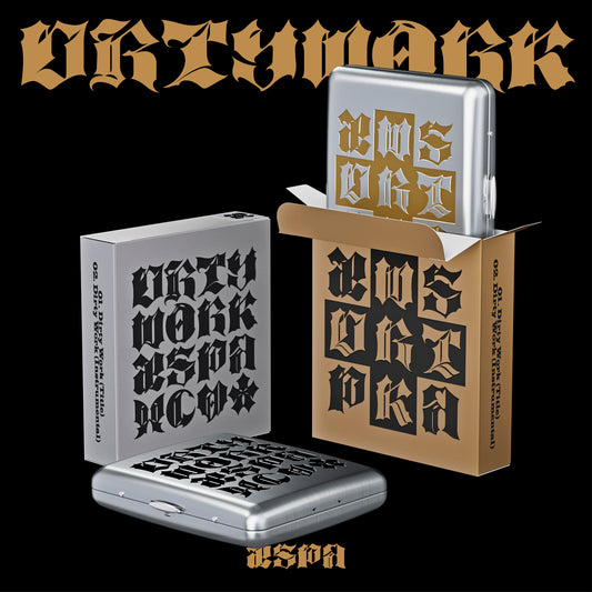 [予約販売] aespa Single [Dirty Work] (Dirty Case Ver.) (2種セット)