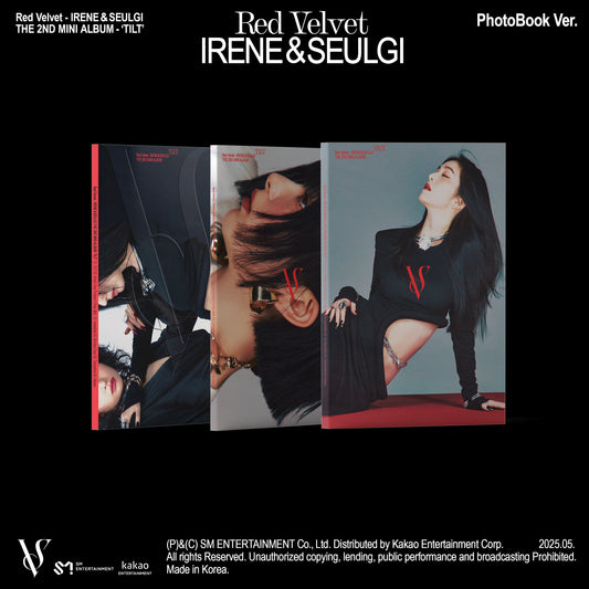 IRENE＆SEULGI 2nd Mini Album [TILT] (Photo Book Ver.) (3種セット)
