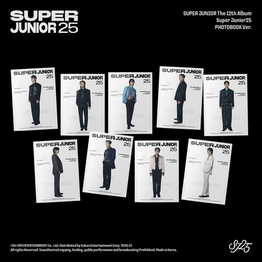 SUPER JUNIOR 12th Full Album [Super Junior25] (PHOTOBOOK Ver.) (ランダム)