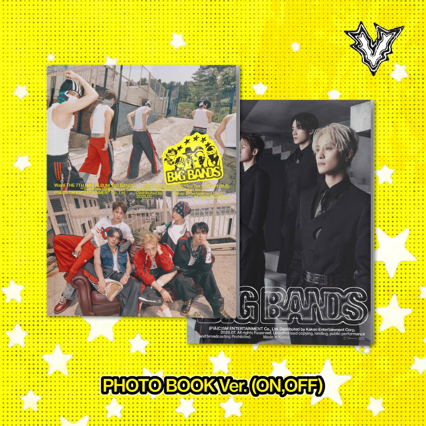 WayV 7th Mini Album [BIG BANDS] (PHOTO BOOK Ver.) (2種セット)