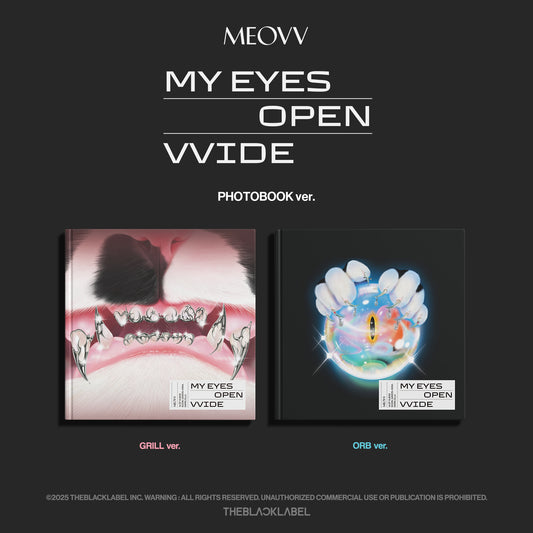MEOVV 1st EP ALBUM 'MY EYES OPEN VVIDE' (PHOTOBOOK ver.) (2種セット)