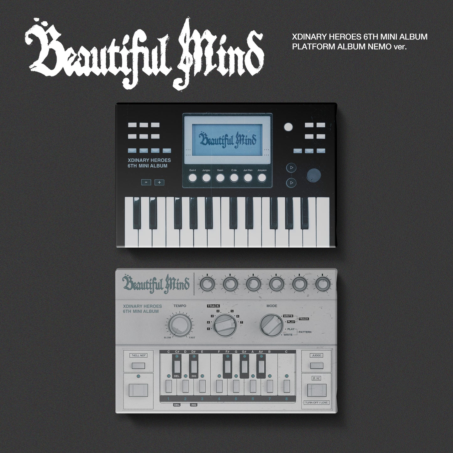 Xdinary Heroes 6th Mini Album Beautiful Mind (Platform Album Nemo ver.) (ランダム)