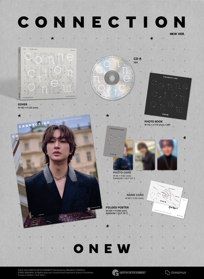 ONEW 4th EP CONNECTION (Digipack Ver.)(Random)