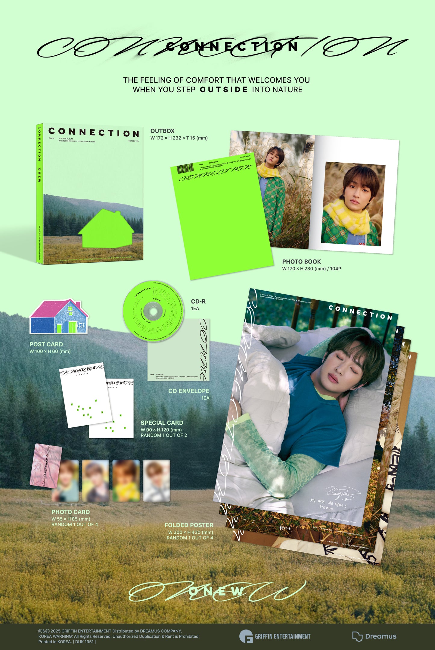 ONEW 4th EP CONNECTION (Photobook Ver.)(Random)